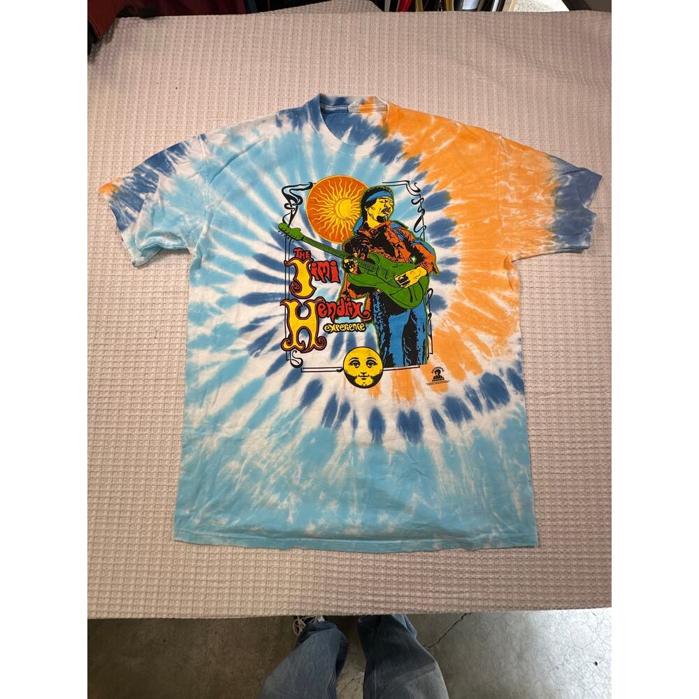 Liquid Blue Men’s 3 XL 2022 Jimmy Hendricks Experience Tie Dye concert T-Shirt